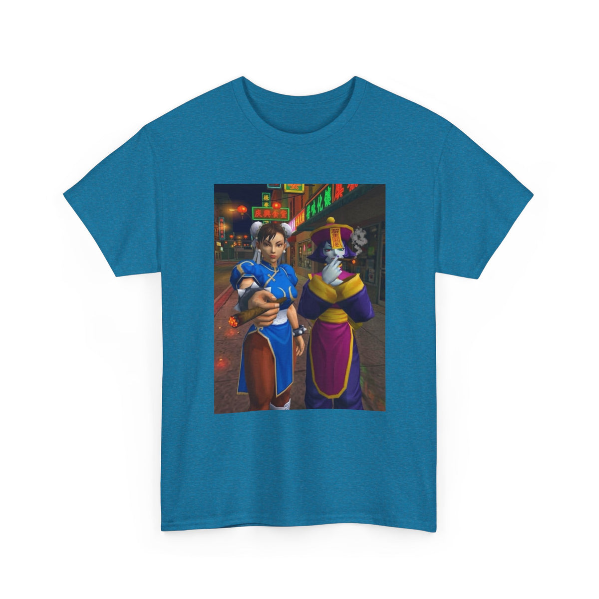 Chun-Li And Hsien-Ko On Night Patrol