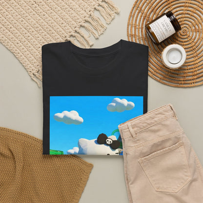 Edgy Kitty Flipping The Bird Tee