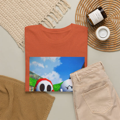 Shy Guy And Boo Flipping Off Tee