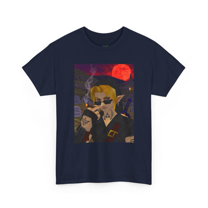 Mystic Green Canvas Graphic Tee