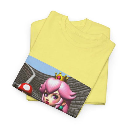 Gothic Princess Peach With Mushroom Tee