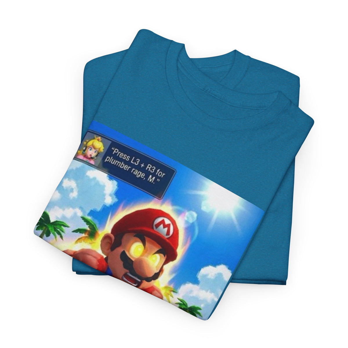 Mario Unleashes Plumber Rage Power