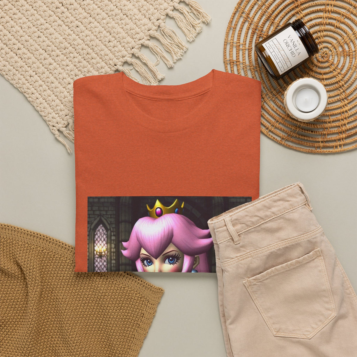 Dark Princess Peach In Castle Tee