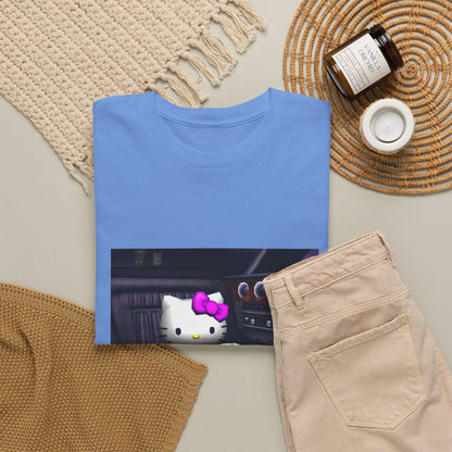 Kitty Pouring Purple Drank In Car Tee