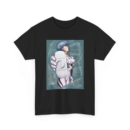 Rei Ayanami Holds PSP Console Tee