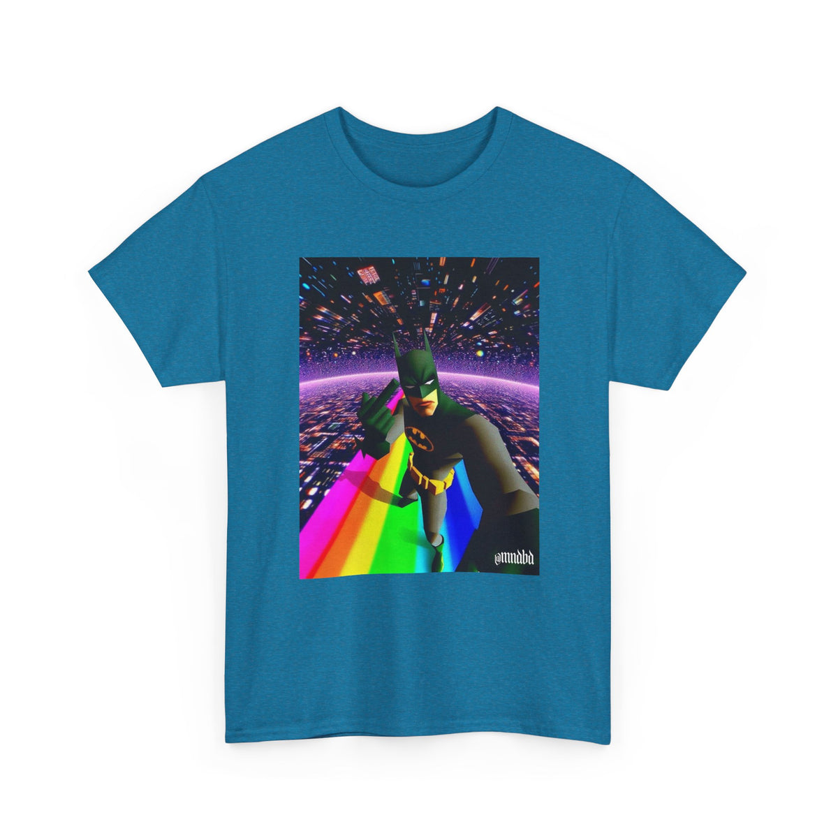 Batman Flips Off Reality On Psychedelic Tee
