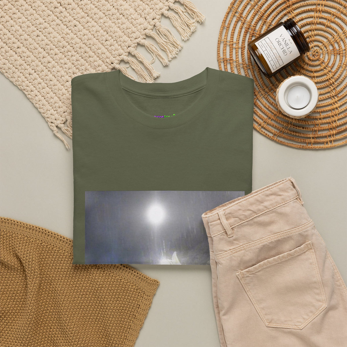 Midnight Green Smoke Graphic Tee