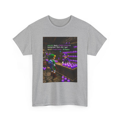Waluigi Sells Purple Potions To Link