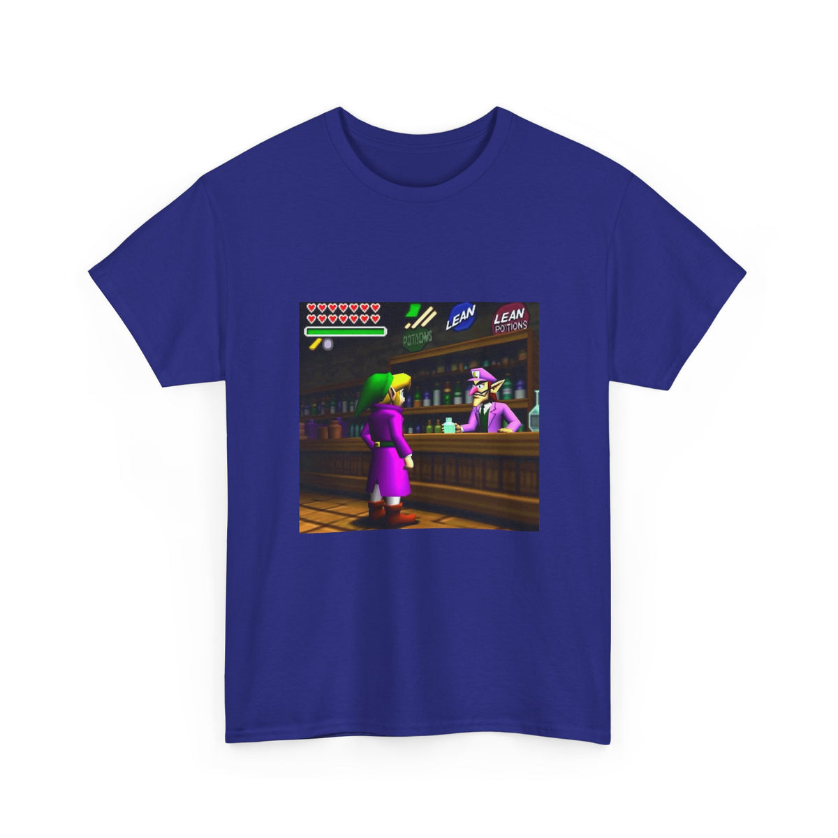Link and Waluigi Trading Lean Potions