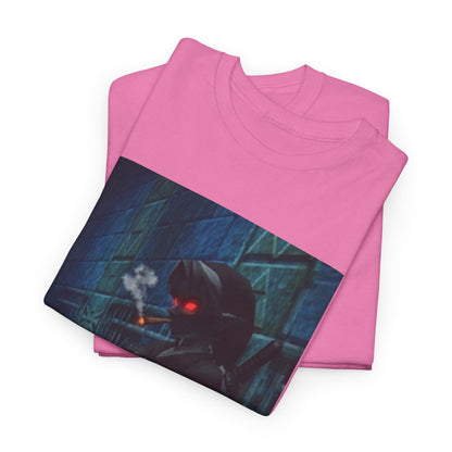 Dark Elf Smoking Blunt In Dungeon Tee