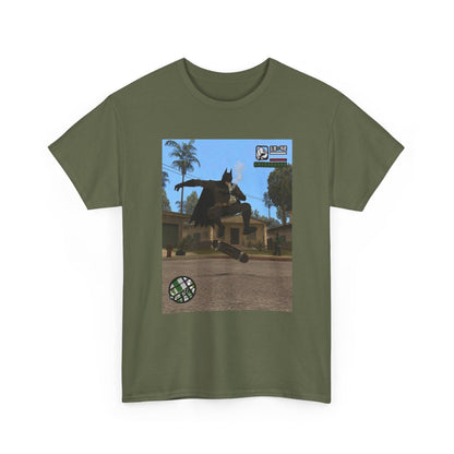 Batman Smoking Bong Skateboard Stunt Tee