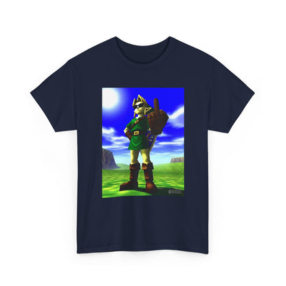 Cool Link Flipping The Bird Tee