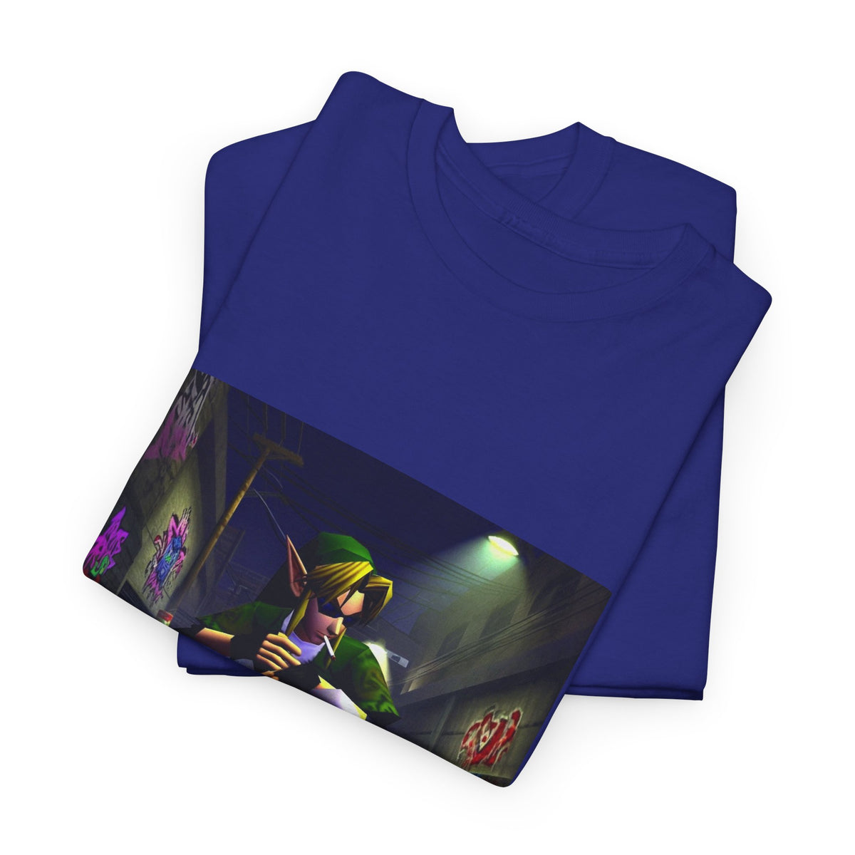 Skater Link Smoking In The Alley Tee (Design 7)