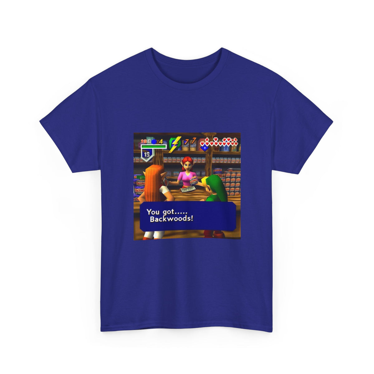 Link Buying Backwoods In Hyrule Shop Tee