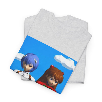 Rei And Asuka Gaming On PSPs Tee