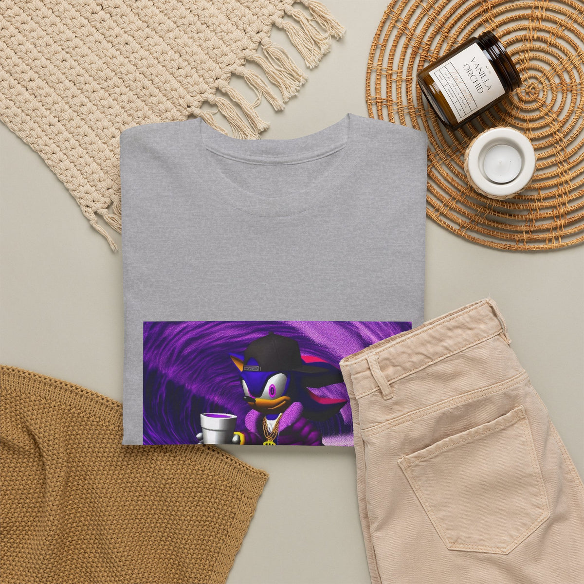 Shadow Surfing Purple Wave With Lean