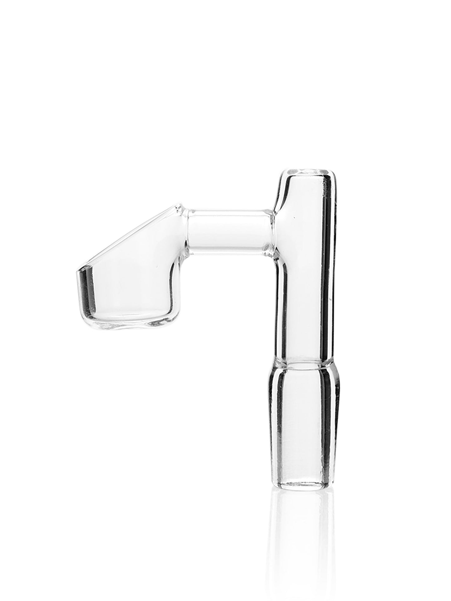 GRAV 14mm Quartz Angled Banger - 90° Male Heat-Resistant Dab Accessory