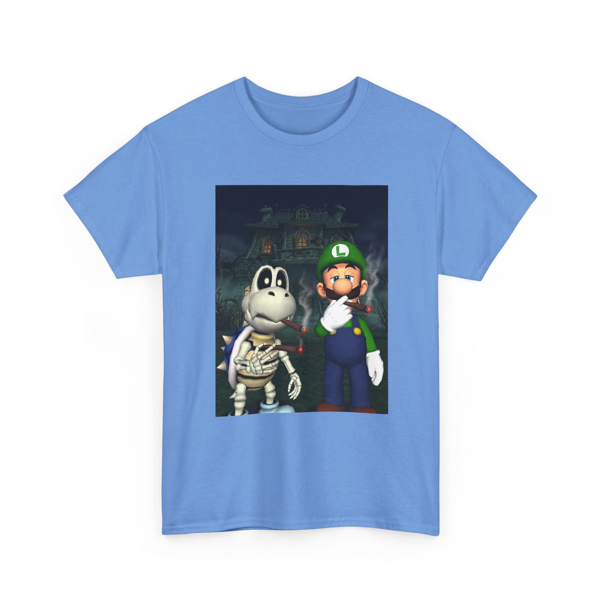 Luigi and Dry Bones Smoking Blunts Tee