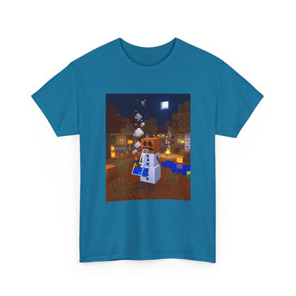 Pumpkin Snow Golem Hitting The Bong Tee