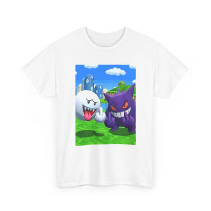 Boo and Gengar Flipping the Bird Tee