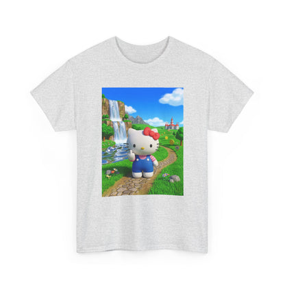 Hello Kitty Flipping Off In Mushroom Kingdom