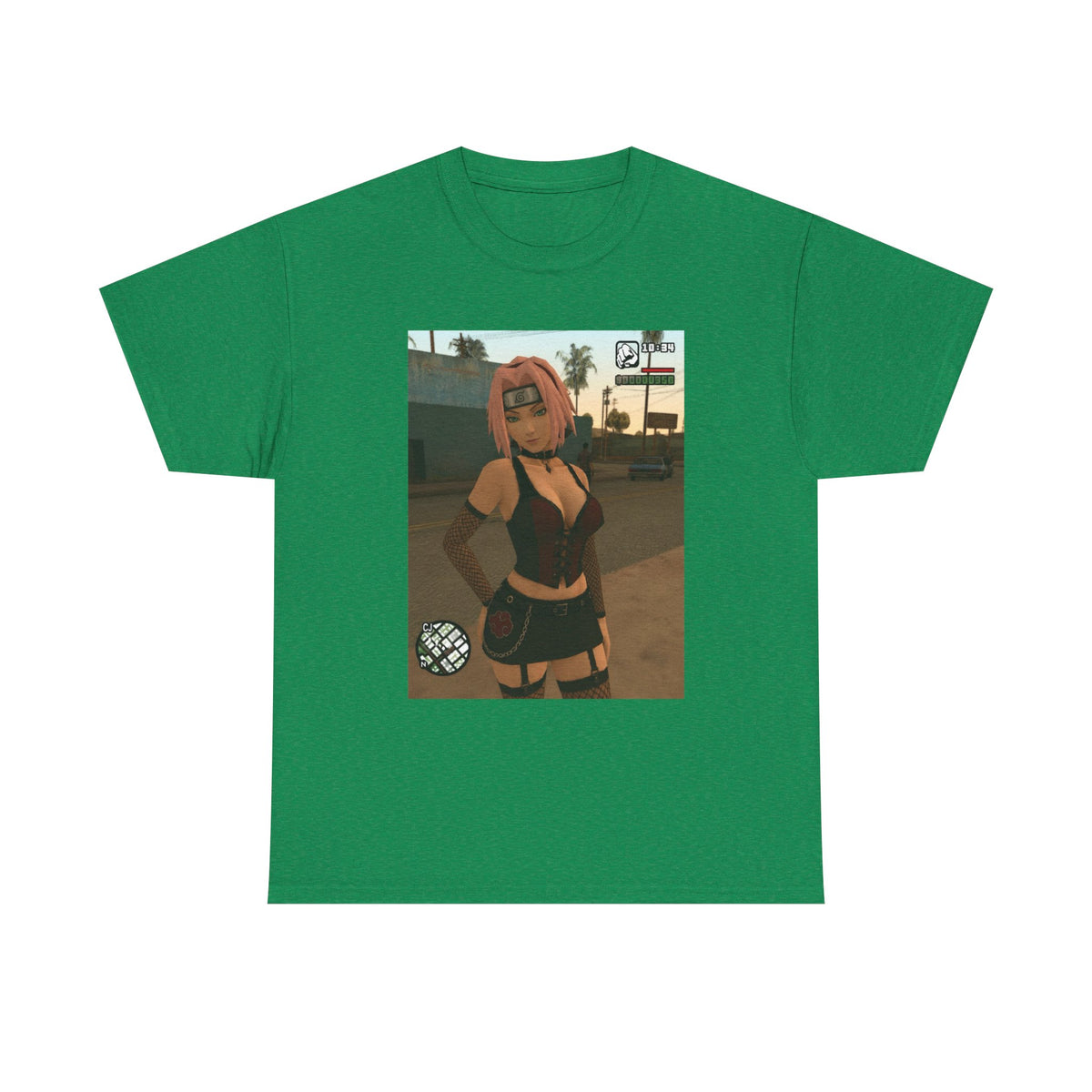 Sakura Haruno In GTA Style Tee