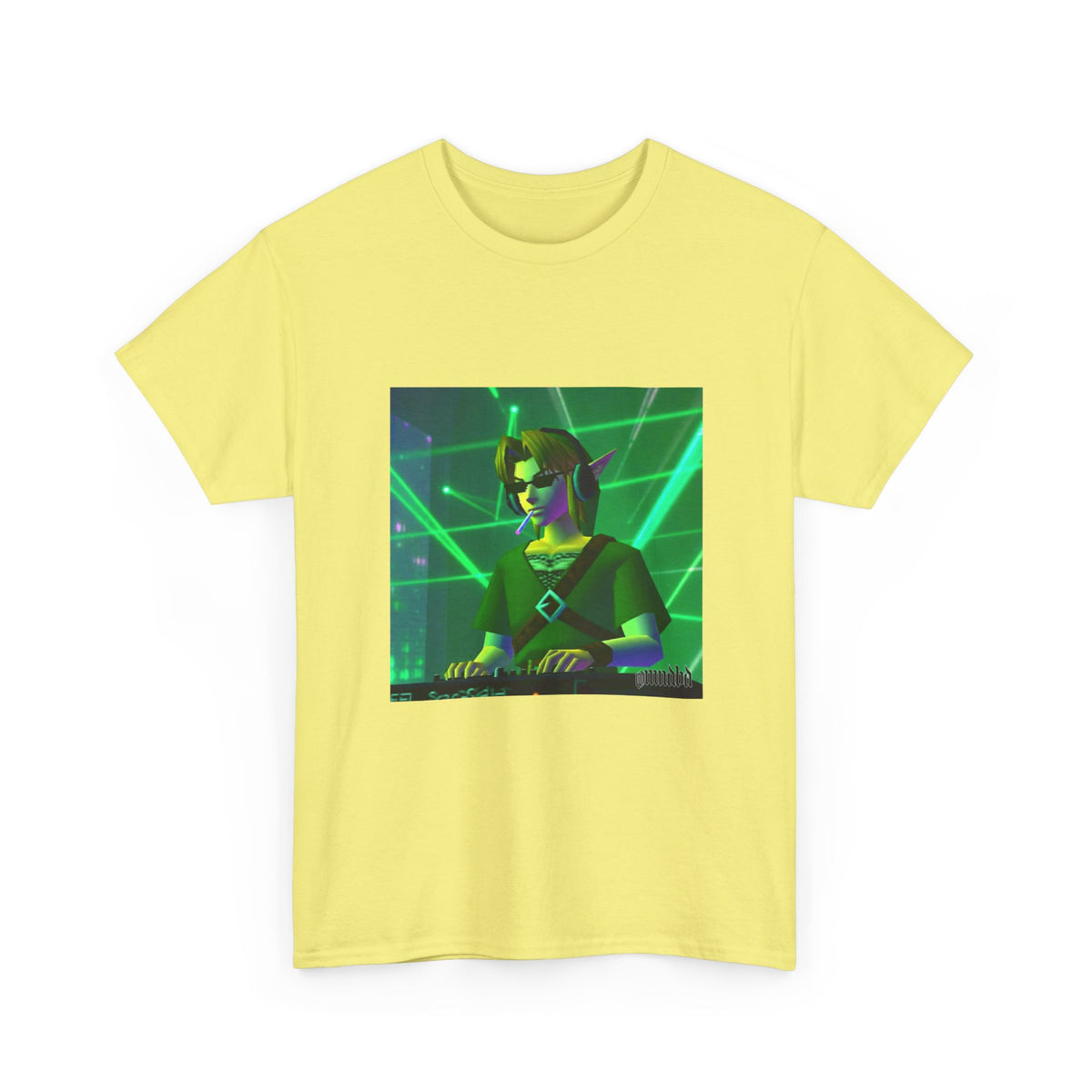 DJ Link Smoking A Blunt At The Club Tee