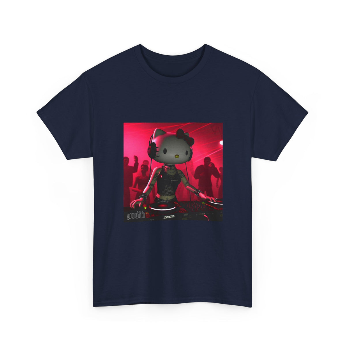Hello Kitty DJing At The Club Tee