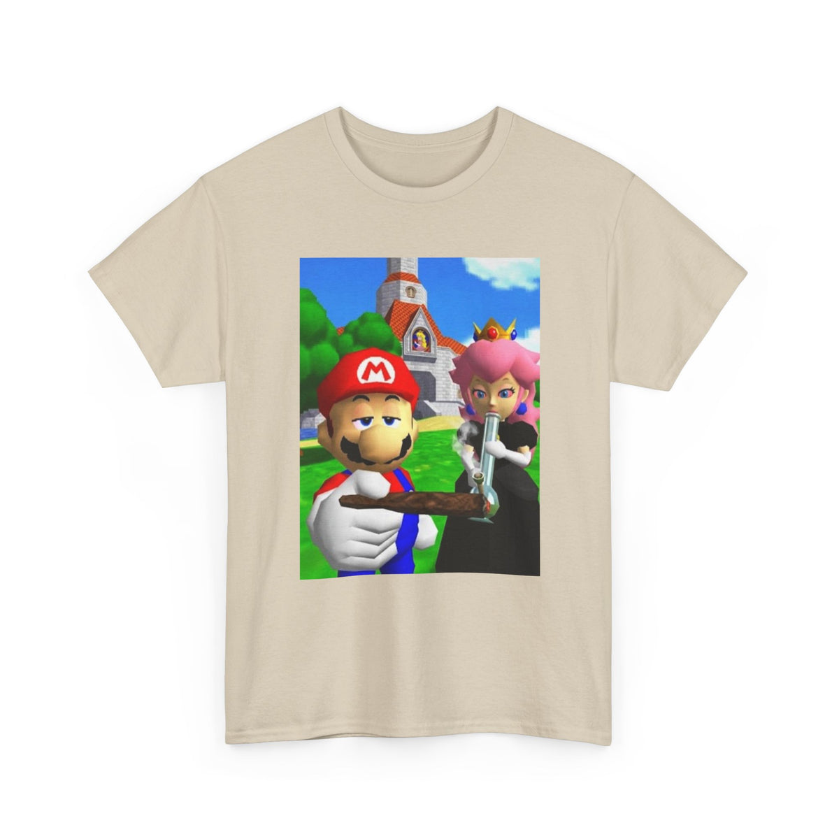 Mario & Peach Getting High At The Castle
