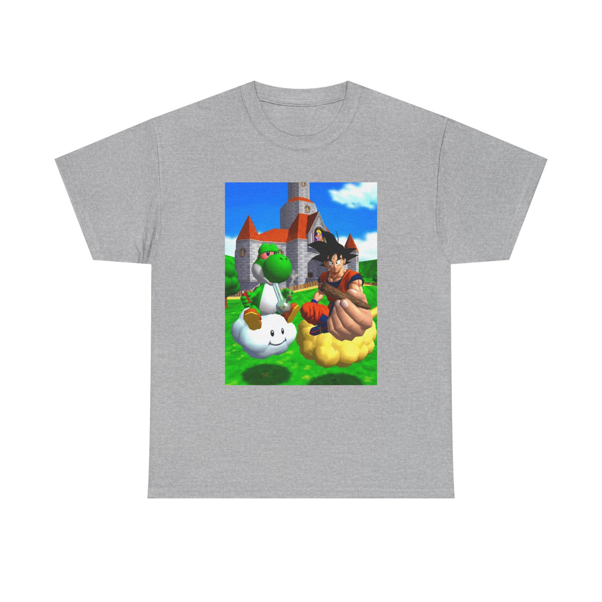 Yoshi And Goku Sharing A Smoke Tee