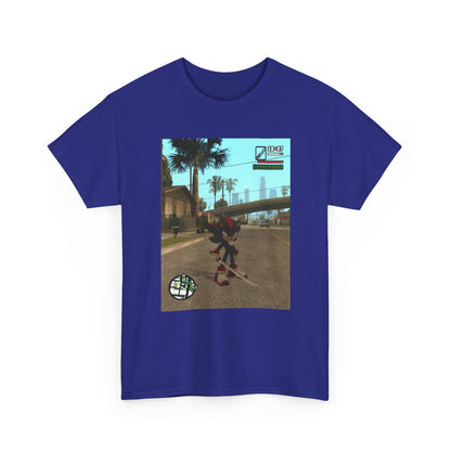 Shadow The Hedgehog Katana Wielding in Grove Street Tee