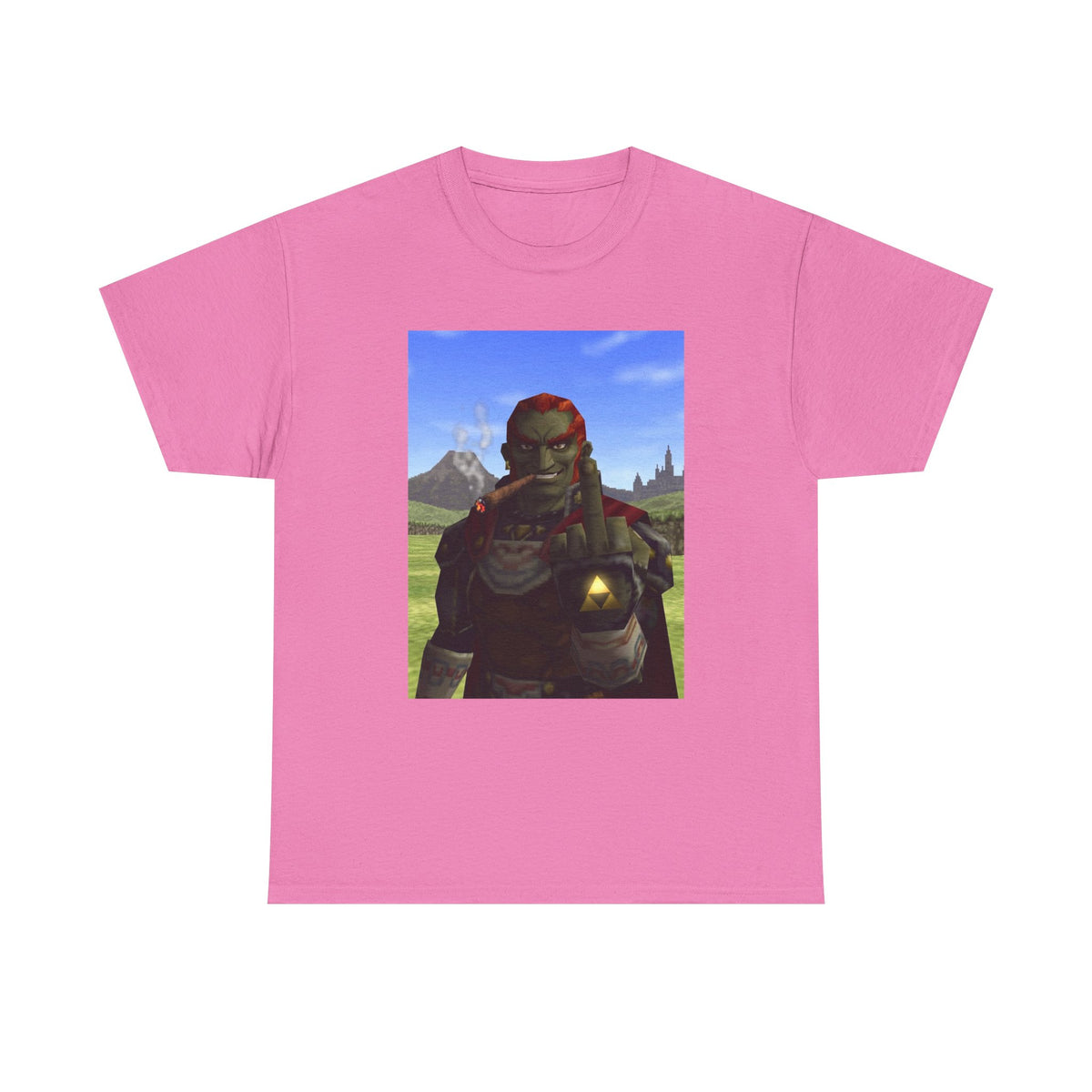 Ganondorf Smoking, Flipping Bird Tee