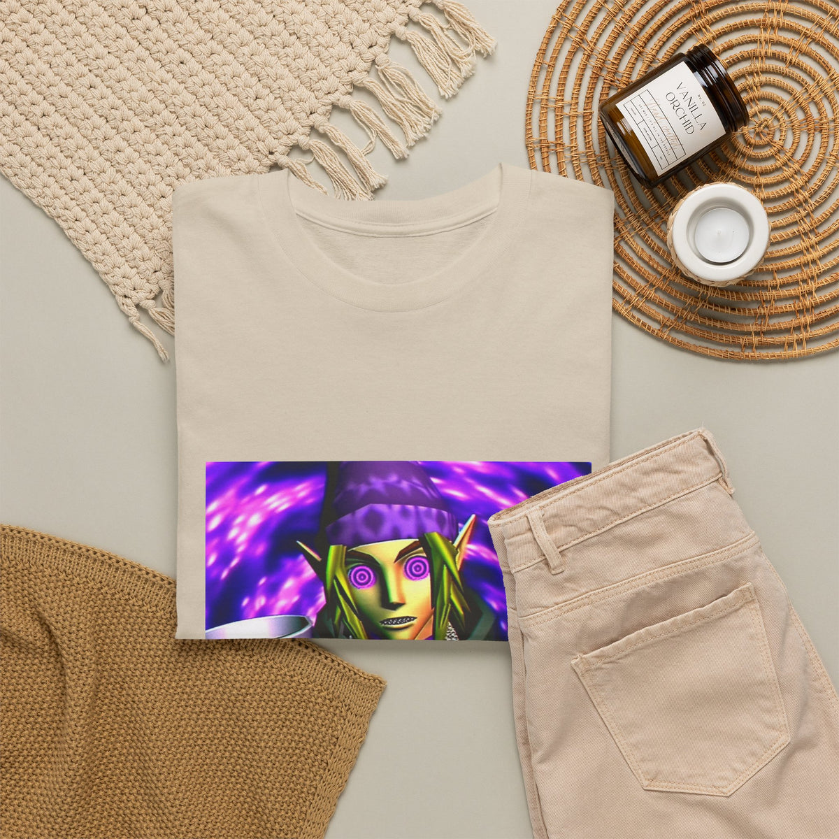 Dripped-Out Elf With Lean Cup