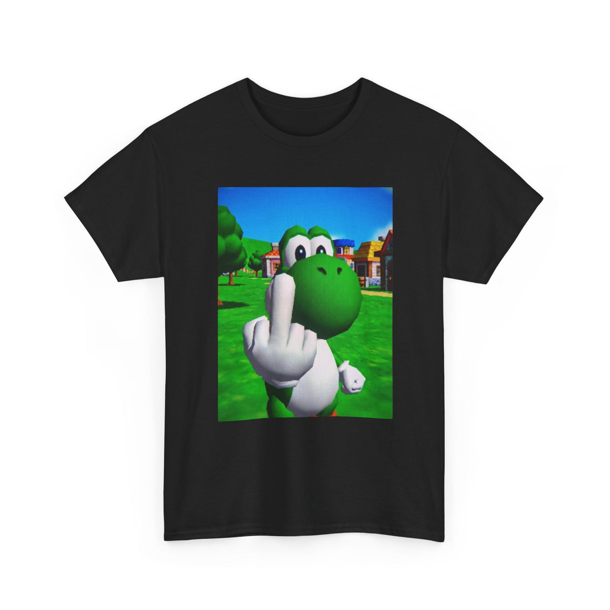 Yoshi Giving The Middle Finger