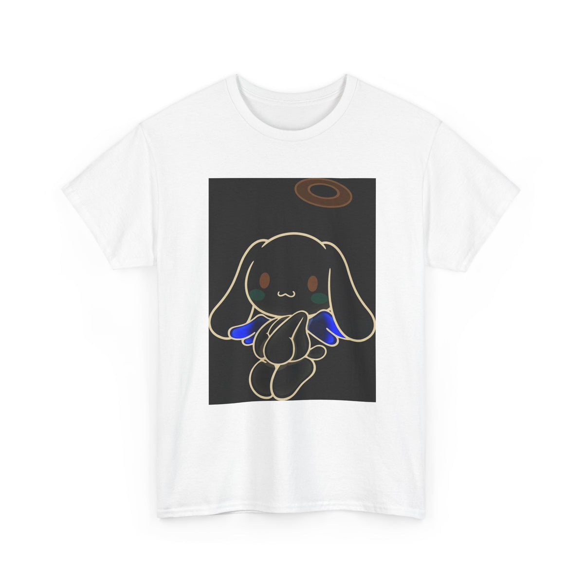 Dark Cinnamoroll Angel Bunny With Blue Wings