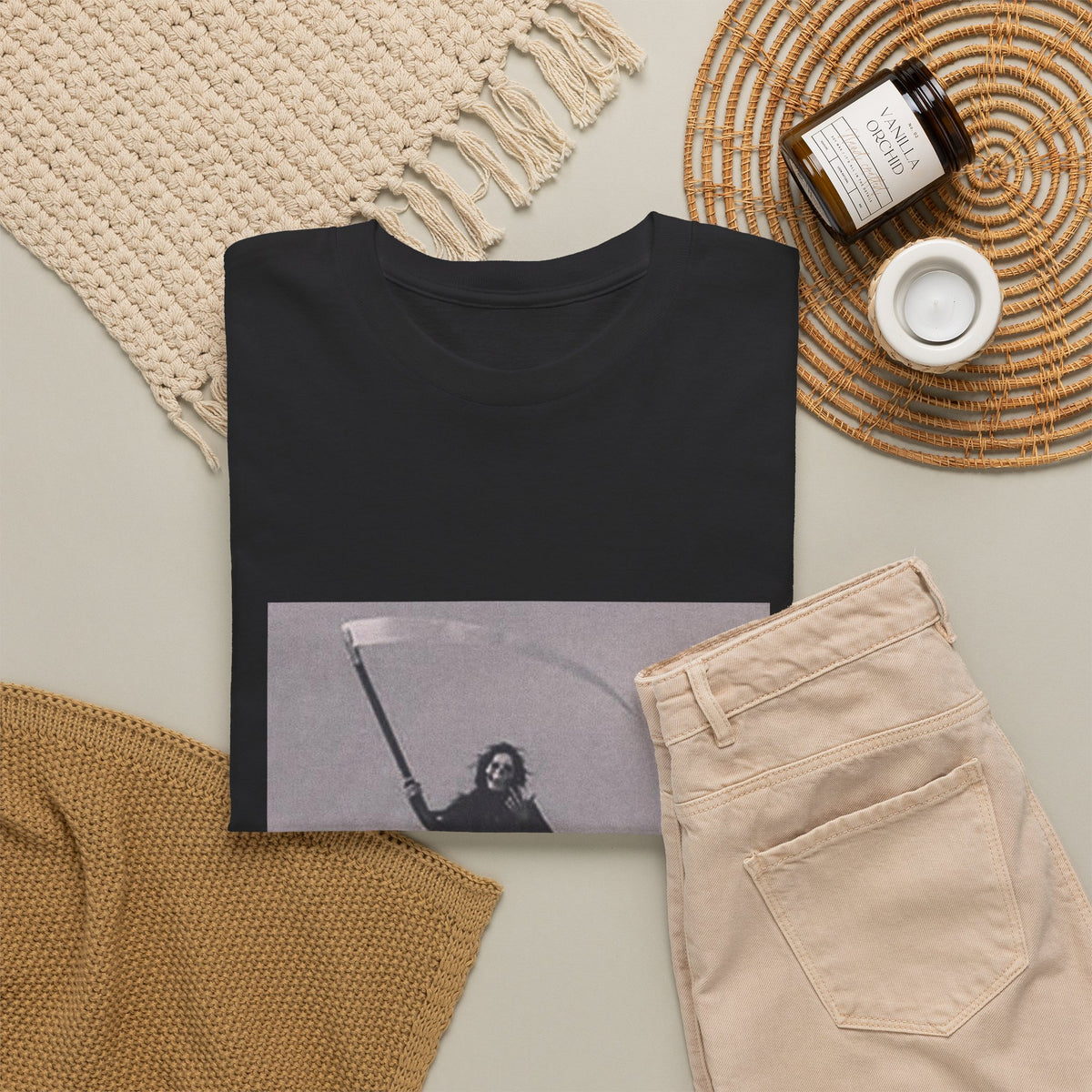 Enchanted Silhouette Floating In Mist Tee