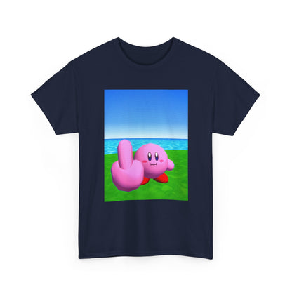 Kirby Flipping The Bird Tee (Design 2)