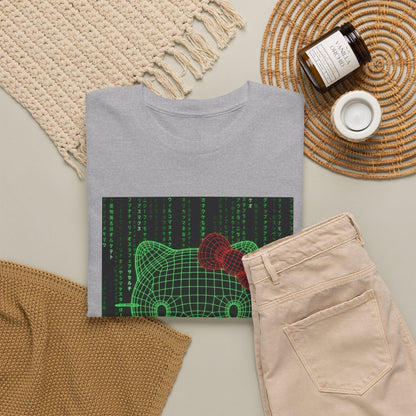 Cyber Hello Kitty Flips The Bird Tee