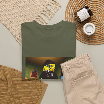 Gangsta Sponge Hanging In His Crib