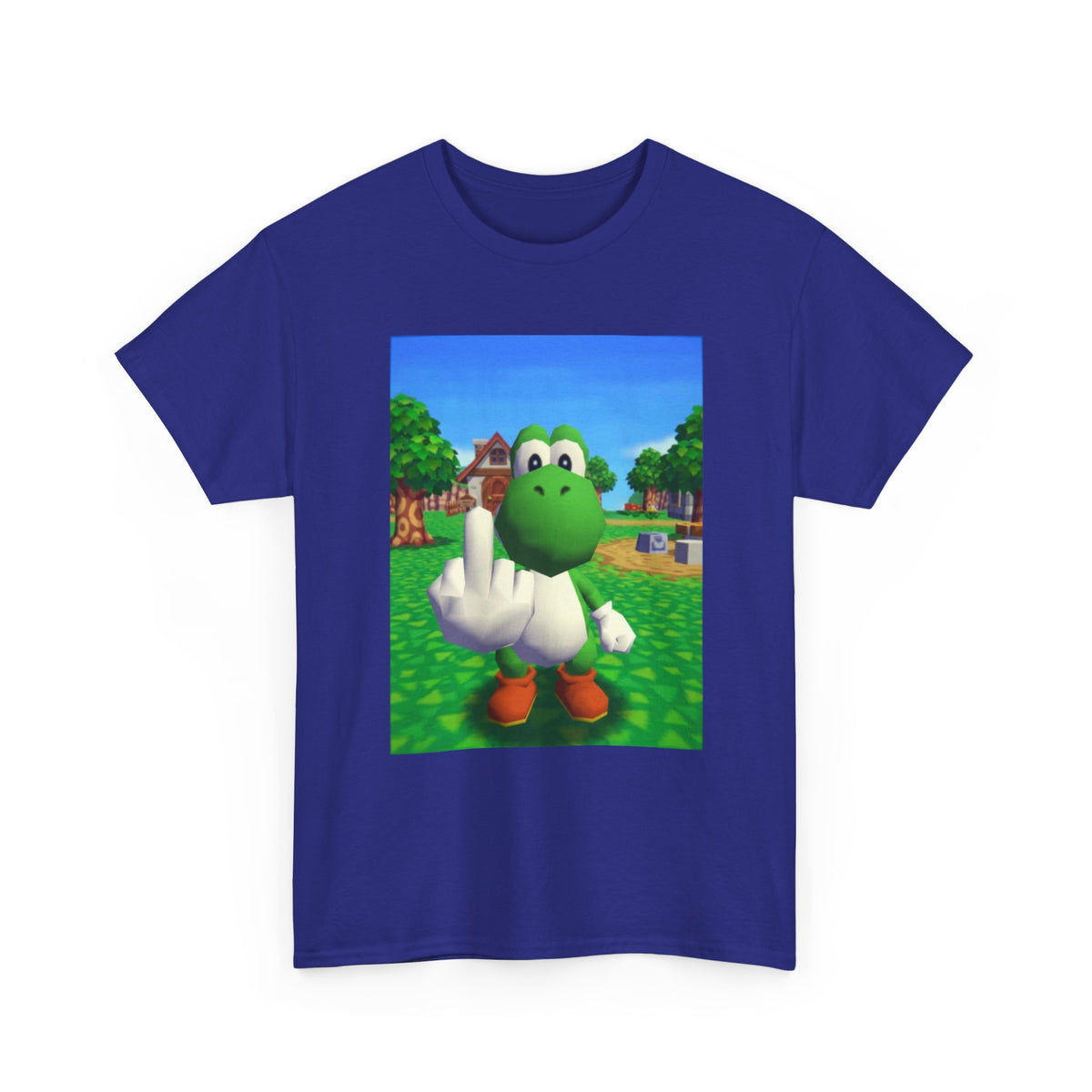 Yoshi Giving The Finger On A Tee