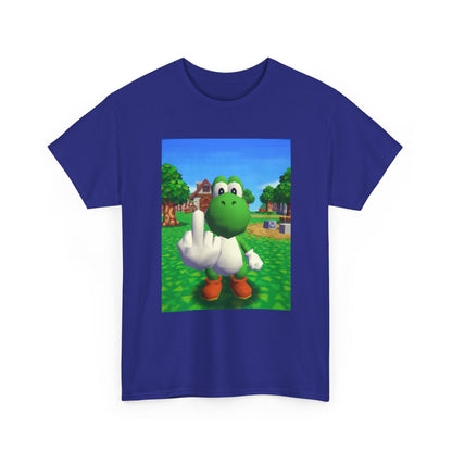 Yoshi Giving The Finger On A Tee