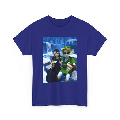 Goth Zora And Link Chilling Icy Plateau