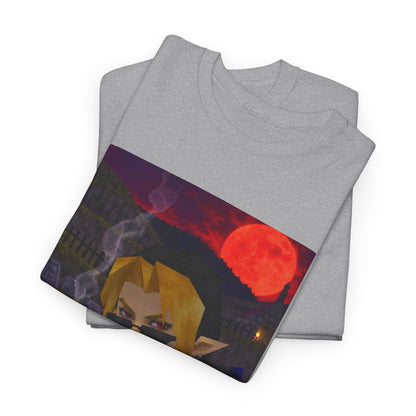 Mystic Green Canvas Graphic Tee