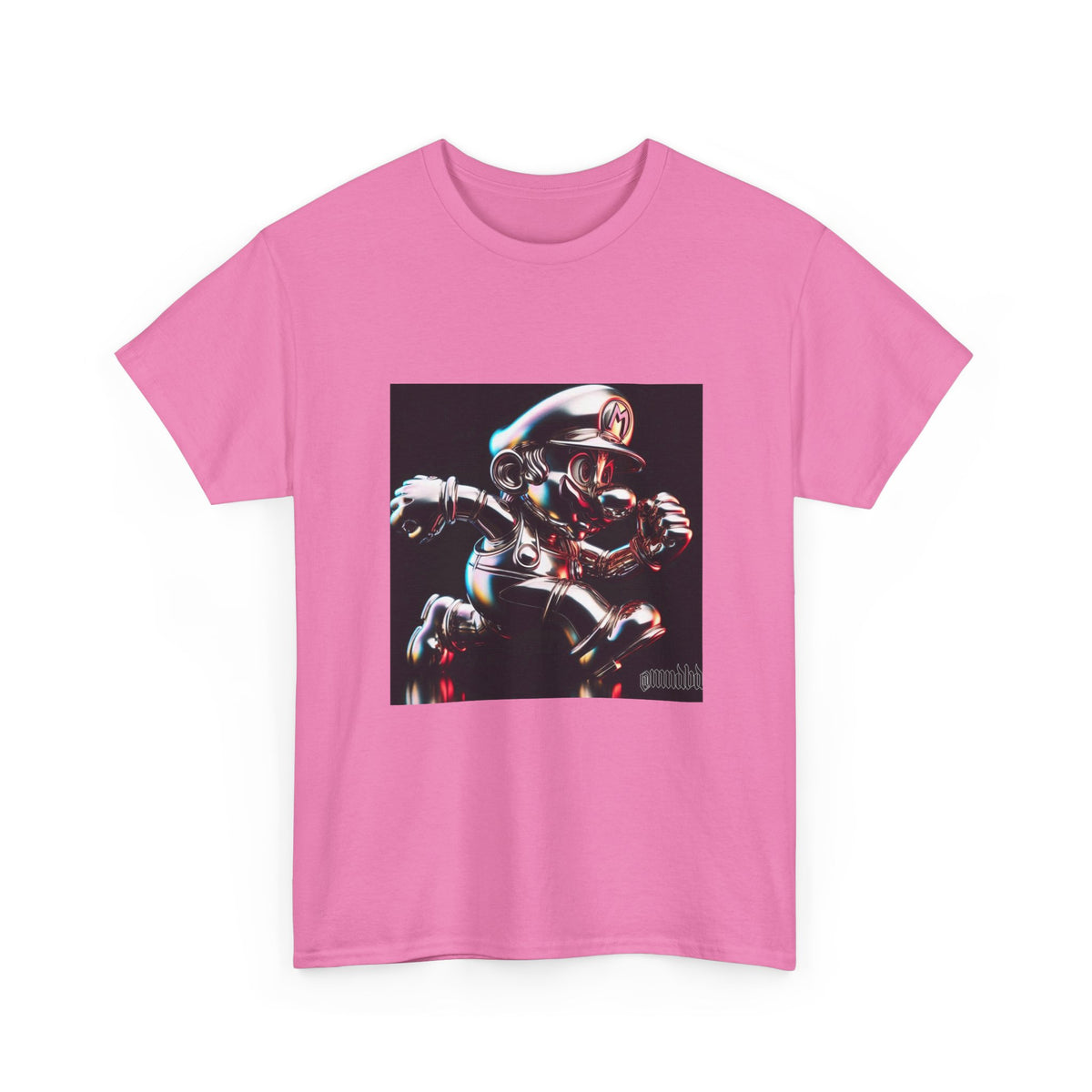 Chrome Plated Mario Running