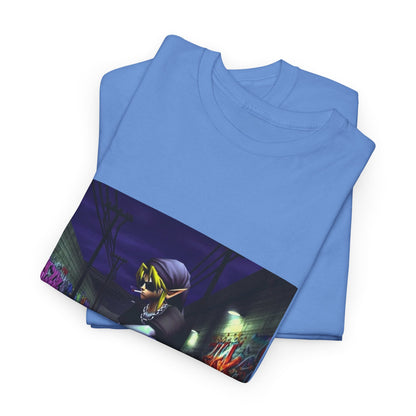 Edgy Link Skater Smoking Alley Tee