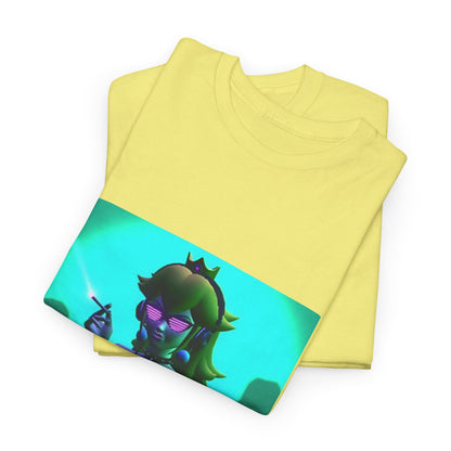 Dark Princess Peach DJ Smoking Tee