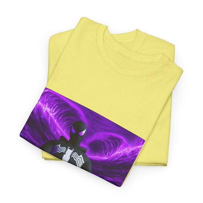 Black Spider-Man Chilling with Lean in Purple Haze