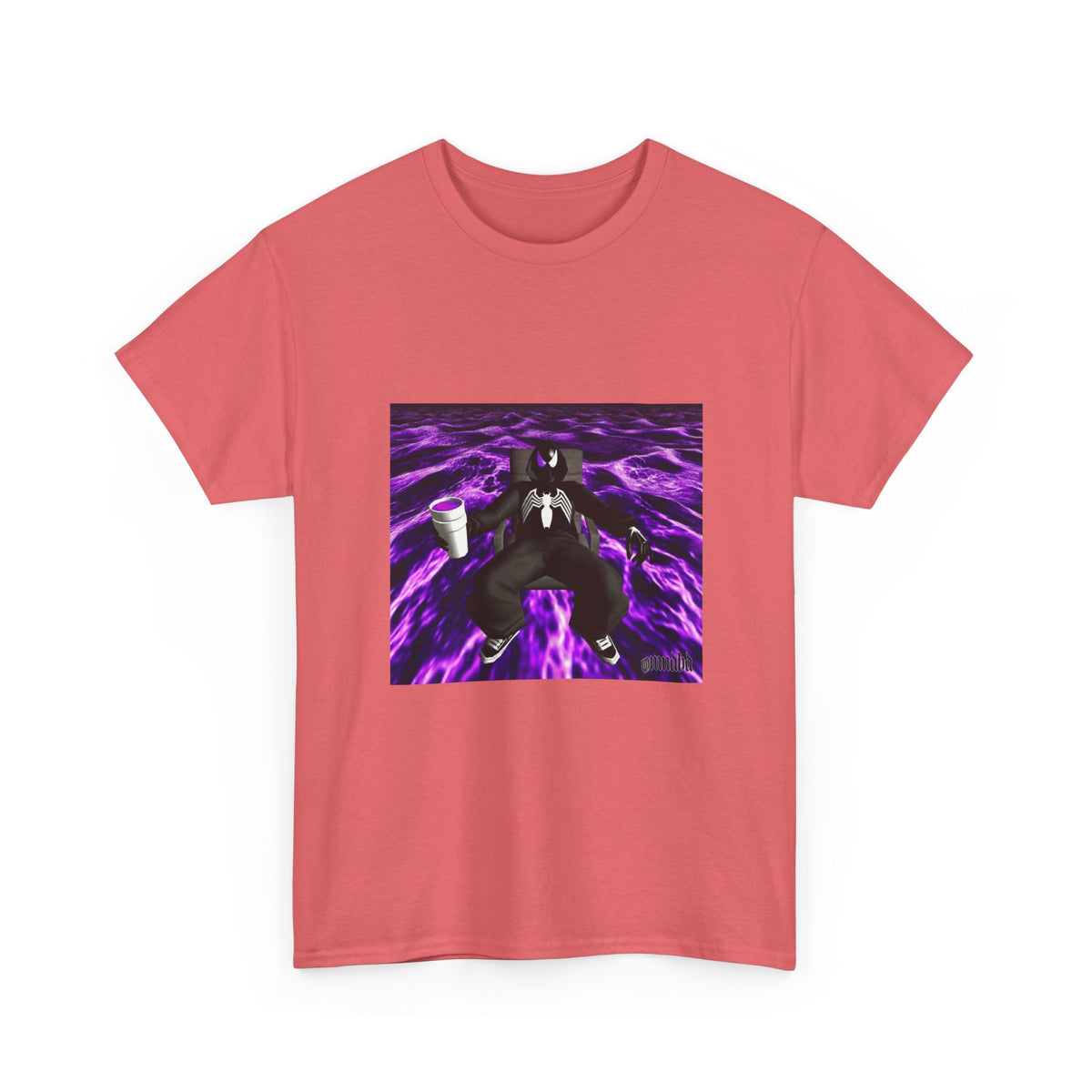 Black Spider-Man Chillin' With Lean Cup Tee