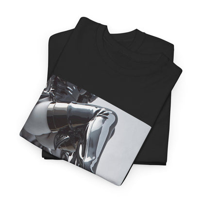 Liquid Chrome Flow Graphic Tee