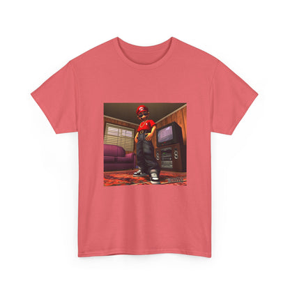 Gangster Mario Chillin' In The Crib Tee